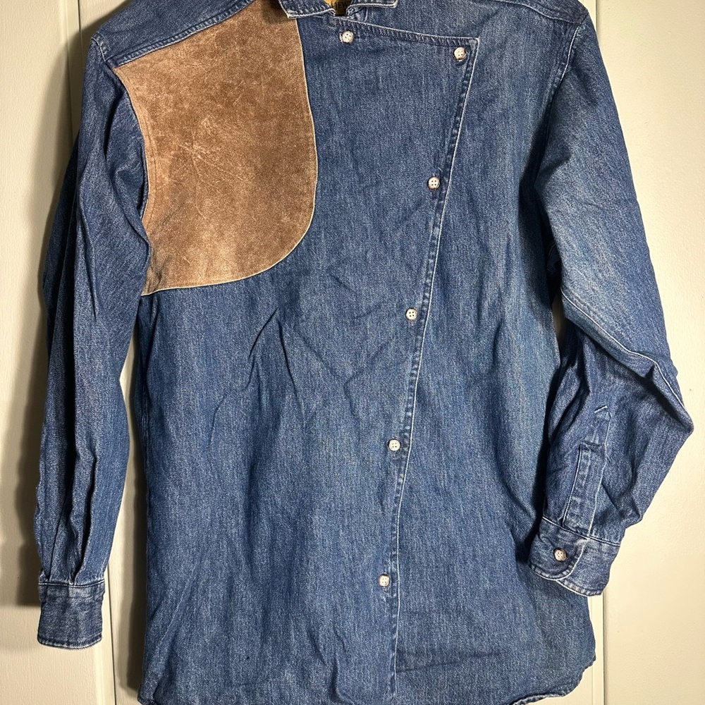 Ruff Hewn Blue Denim Shirt
